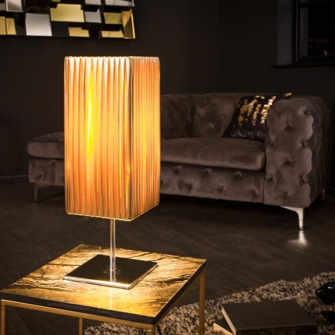 Lampe de table design moderne PARIS 43cm lampe de table dorée - 10034