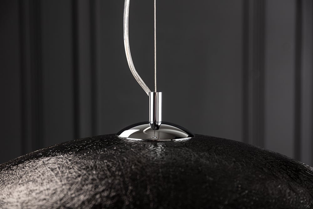 Lampe à suspension design élégante GLOW 70cm lampe à suspension en or noir - 10719