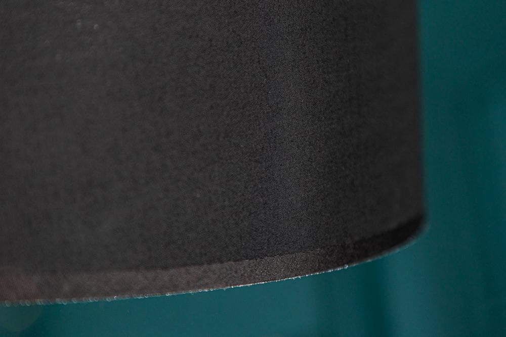Lampe arc design FORMA 215cm lampadaire noir doré avec socle en marbre - 13069
