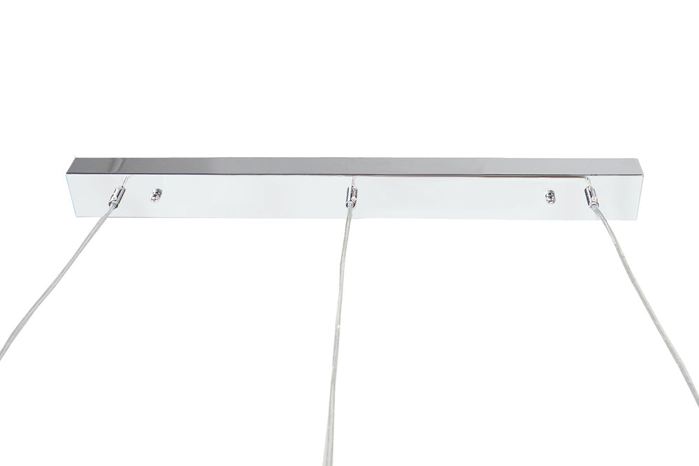 Lampe à suspension triple moderne CHROMAGON lampe boule chromée - 17760