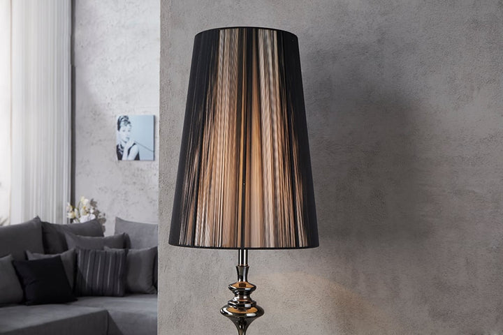 Lampadaire design noble LUCIE 160cm lampadaire noir de style baroque - 20512