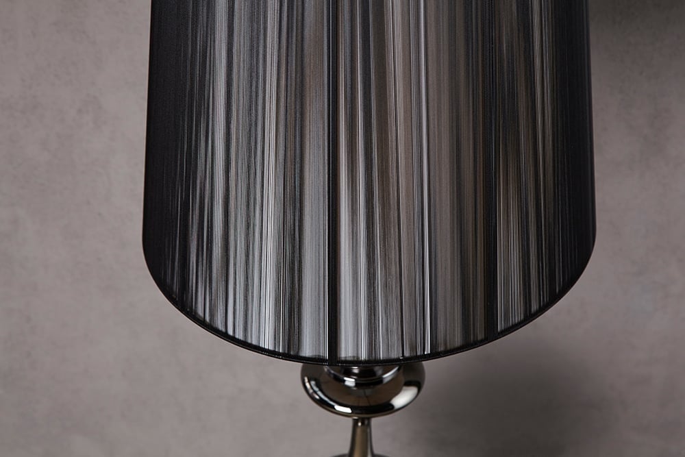 Lampadaire design noble LUCIE 160cm lampadaire noir de style baroque - 20512