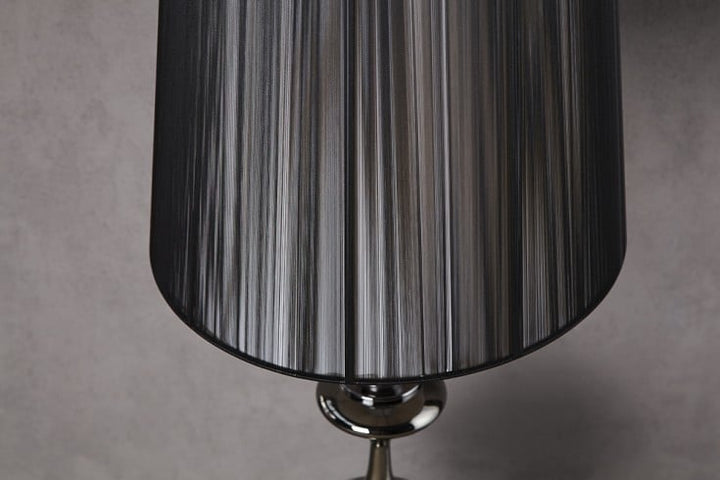 Lampadaire design noble LUCIE 160cm lampadaire noir de style baroque - 20512