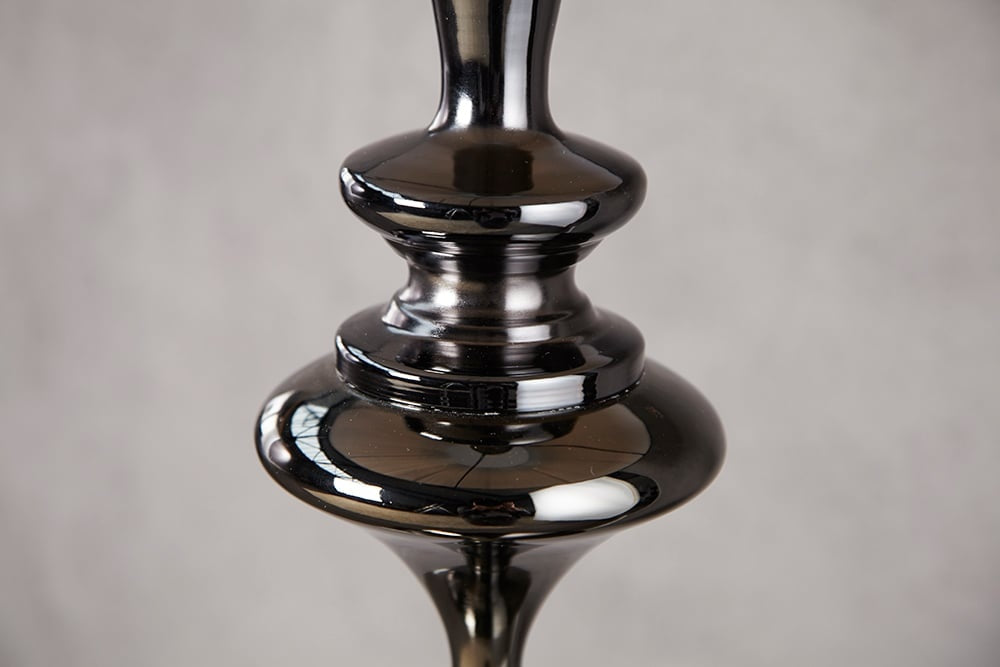 Lampadaire design noble LUCIE 160cm lampadaire noir de style baroque - 20512