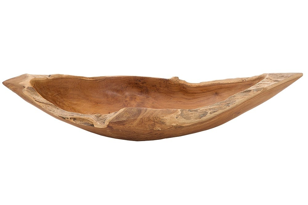 Bol massif NATURE BOAT 60cm bois de racine de teck naturel - 21053