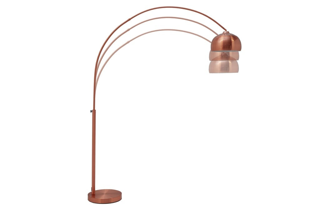 Lampe arc extensible LOUNGE DEAL 170-210cm lampadaire cuivre - 21599
