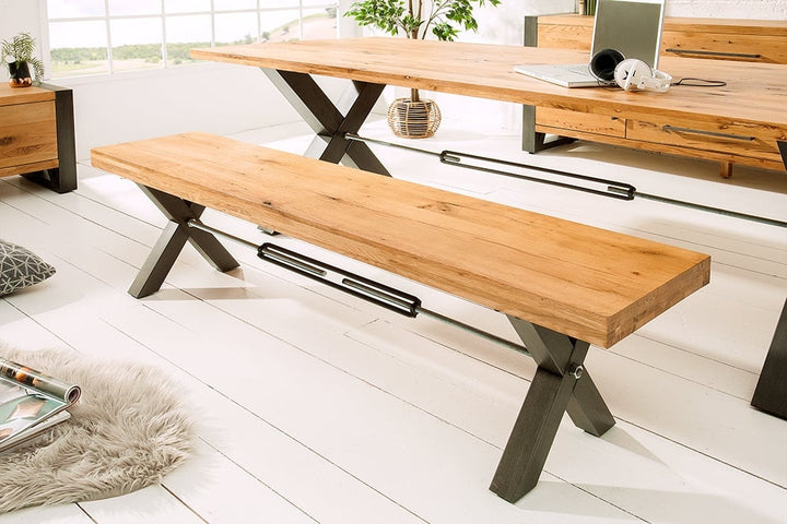 Banc en chêne Thor 180cm/ 38807