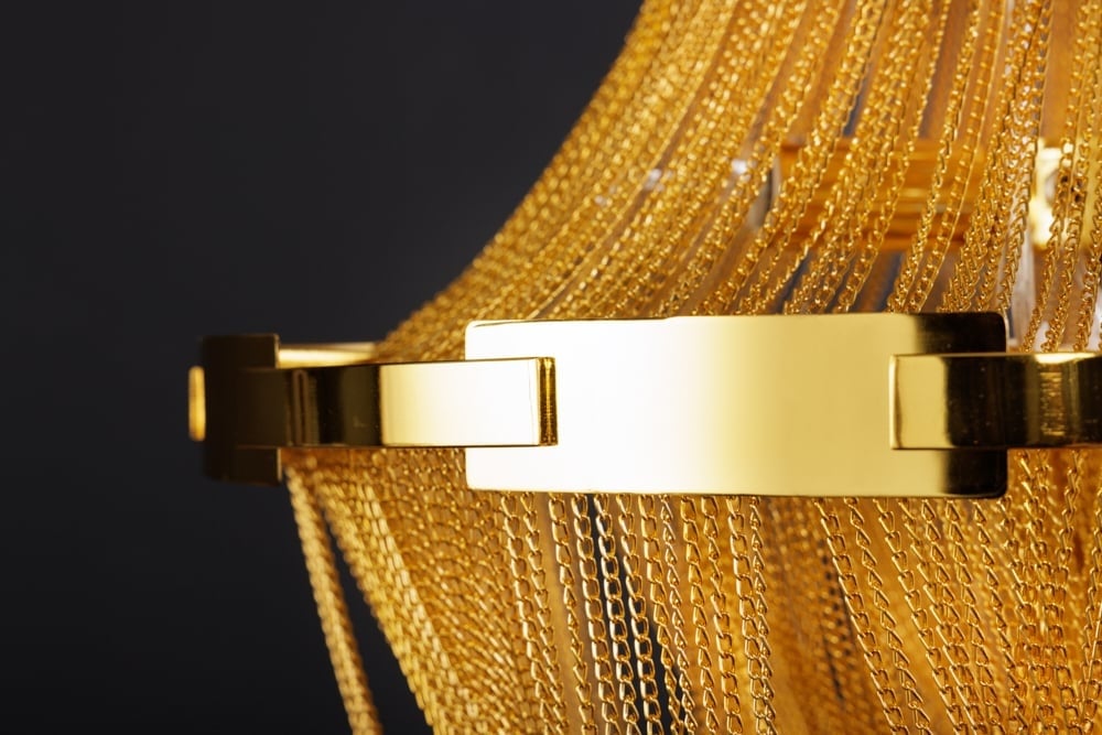 Lustre extravagant ROYAL XL 70cm lampe suspendue dorée - 42002
