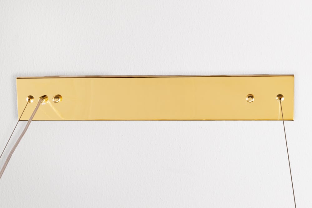 Lampe à suspension extravagante ROYAL Lampe à suspension dorée 120cm - 42003