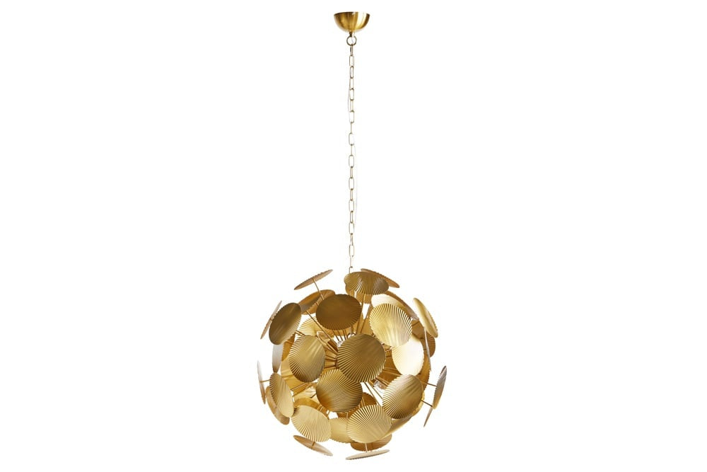Lampe à suspension design moderne INFINITY HOME Lampe à suspension dorée 65 cm - 42809