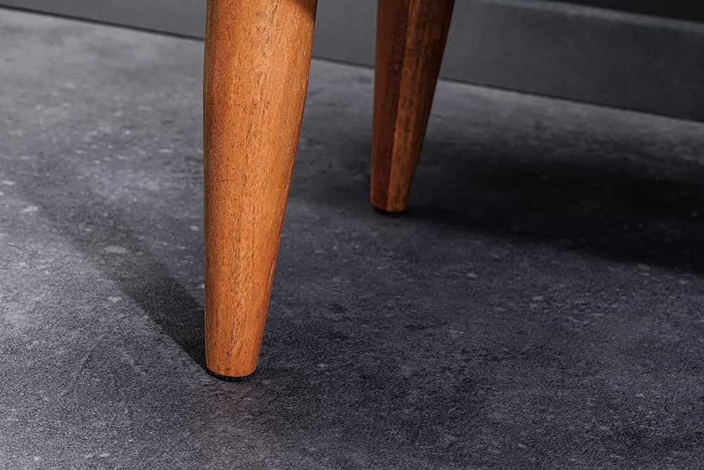 Buffet en bois massif ALPINE 145 cm acacia naturel design rétro finition couleur miel - meuble lo