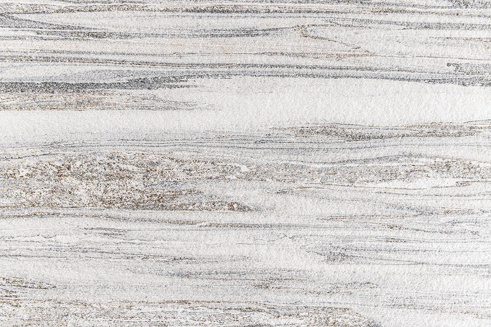 Buffet en bois massif MOUNTAIN SOUL 120cm véritable pierre naturelle meuble d'acacia blanc marbre design - 43793