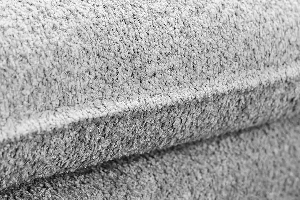 Grand canapé d'angle HEAVEN 255 cm gris Canapé Boucle avec âme à ressorts - 44192