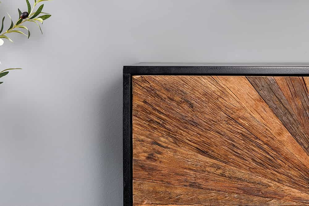 Buffet BARRACUDA 180cm en manguier et bois de teck marron - 44987