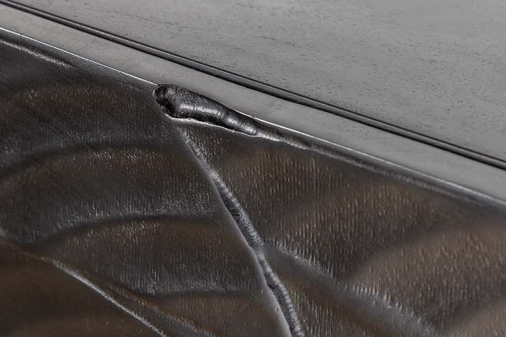 Buffet haut SNAKE 120cm en manguier noir - 45633