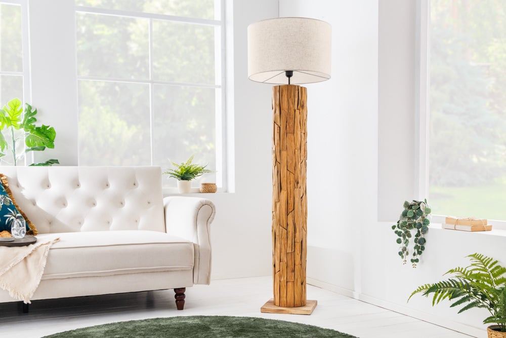 Lampadaire Roots II bois flotté FRAME/ 42329