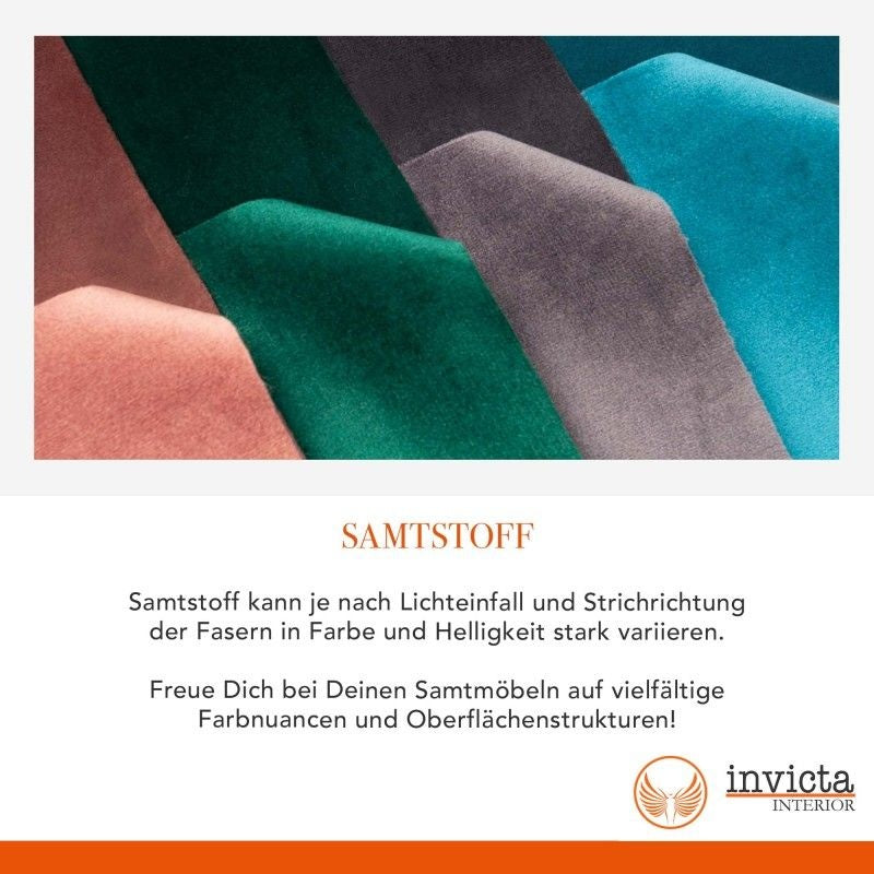 Canapé élégant SCARLETT 90cm velours vert émeraude avec accoudoirs - 40406