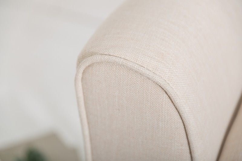 Canapé élégant SCARLETT 90cm beige avec accoudoirs - 40407