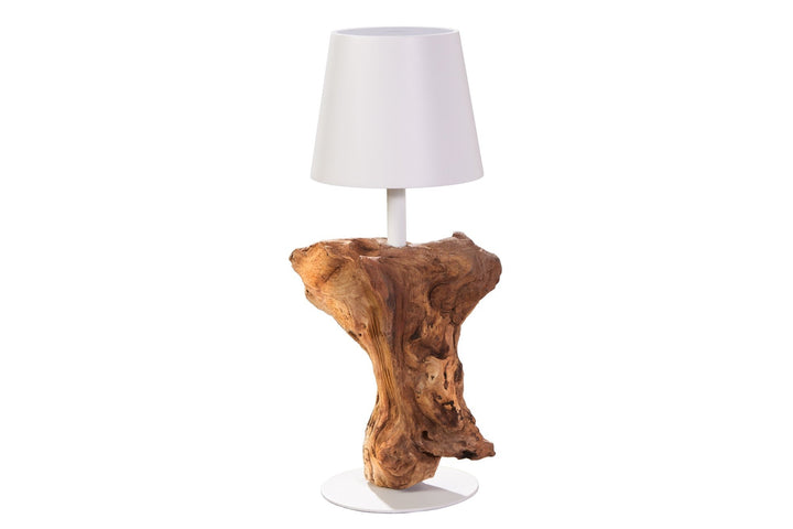LampenkLED lampe de table à piles HYPNOTIC TO GO 30cm blanc naturel rechargeable avec variateur tactile sans câble - 44099
