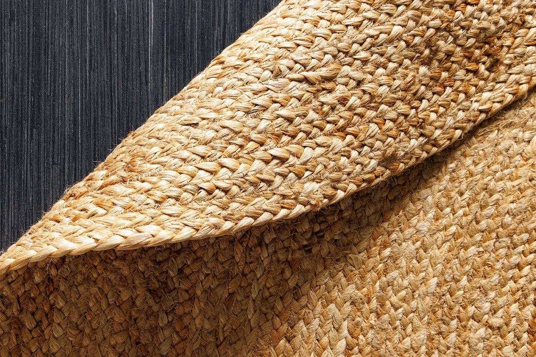 Tapis PURE NATURE 160x230cm jute naturel ovale - 44436