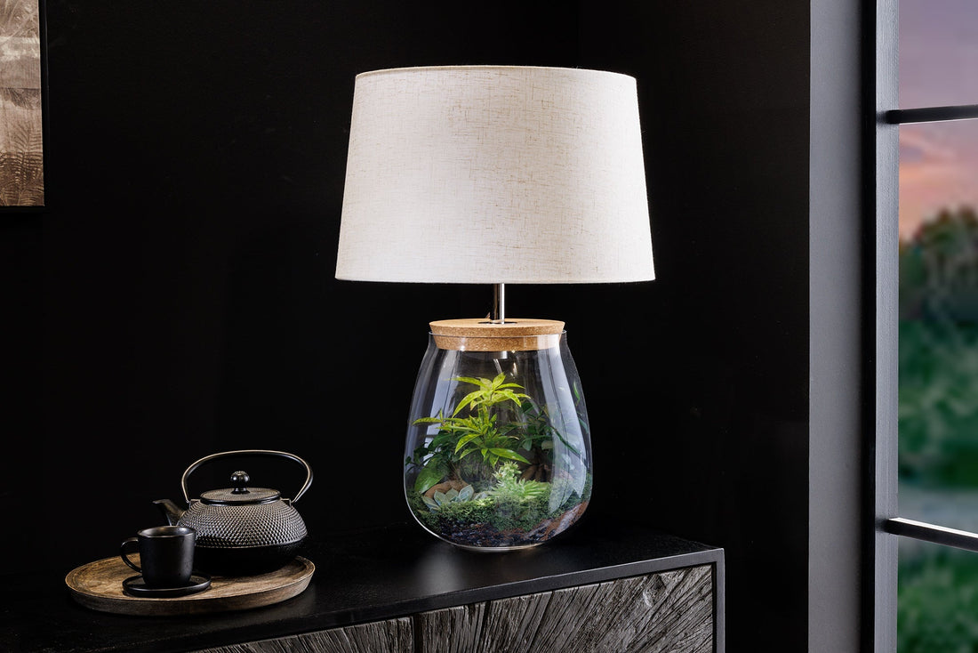 Lampe de table CLASSICO 60cm verre à remplir - 44817