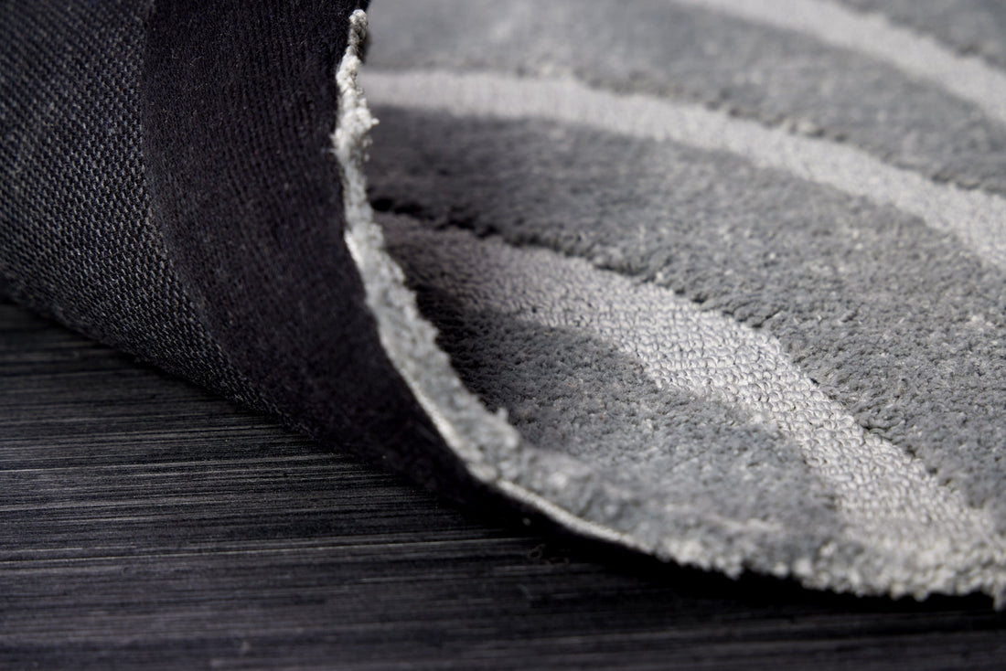 Tapis Wave 170x240cm gris - 43130