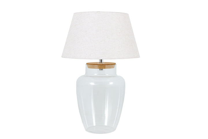 Lampe de table CLASSICO 80cm verre à remplir - 44816