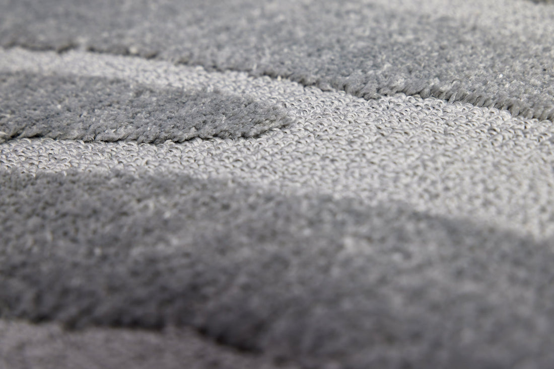 Tapis Wave 170x240cm gris - 43130