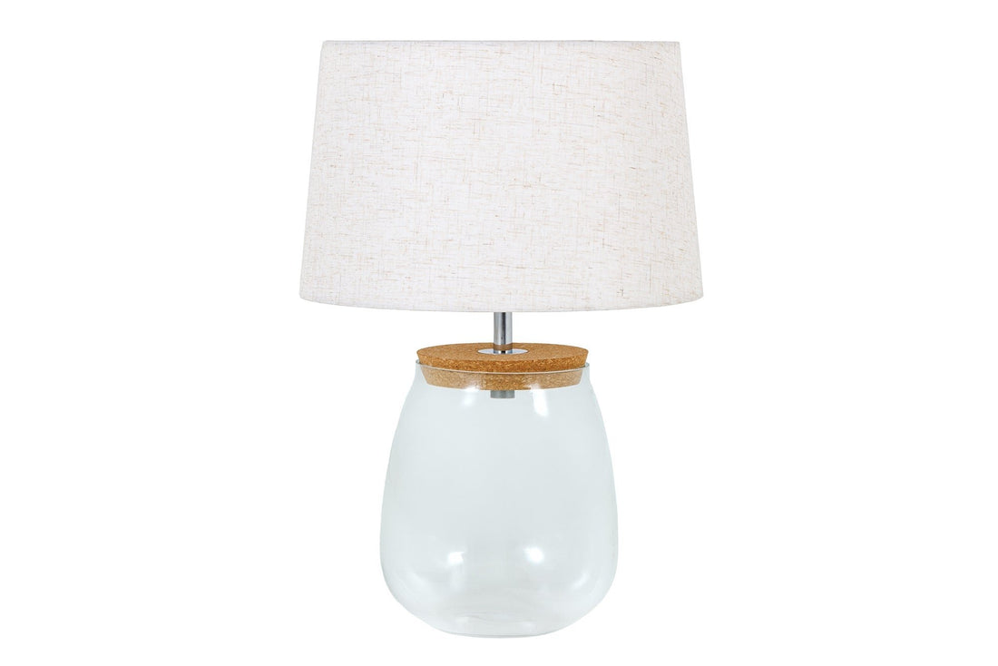 Lampe de table CLASSICO 60cm verre à remplir - 44817