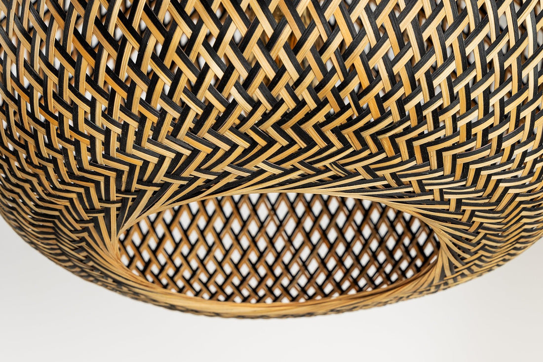 Lampe suspendue ORGANIC LIVING 45cm Bambou naturel - 40589