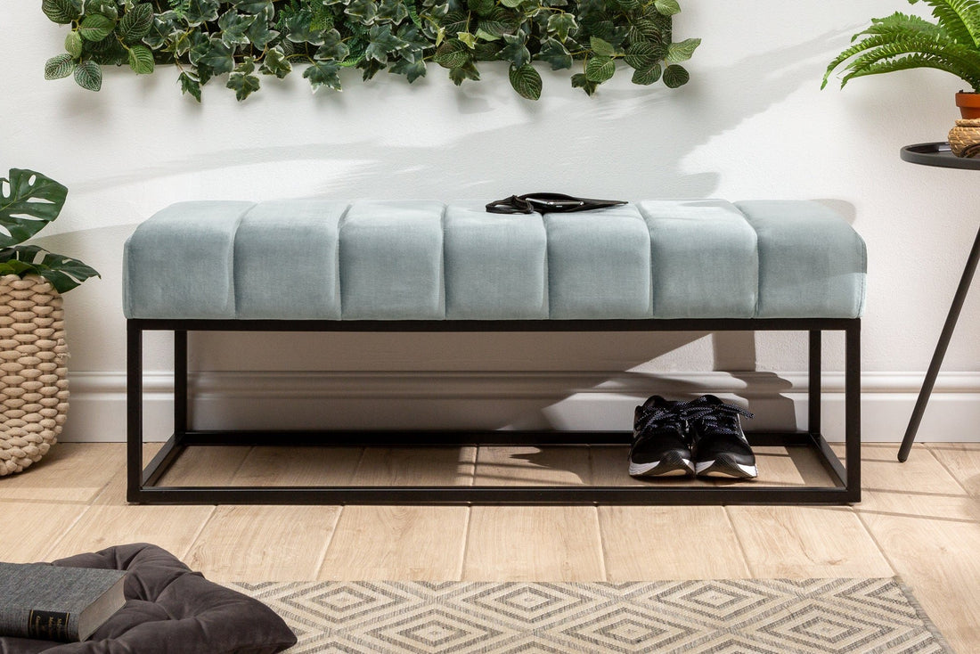 Canapé PETIT BEAUTE 110cm velours menthe - 44268