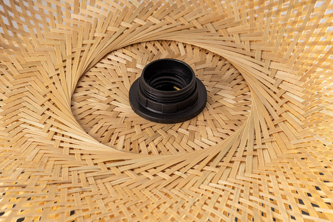 Lampe suspendue ORGANIC LIVING 50cm bambou naturel - 44520