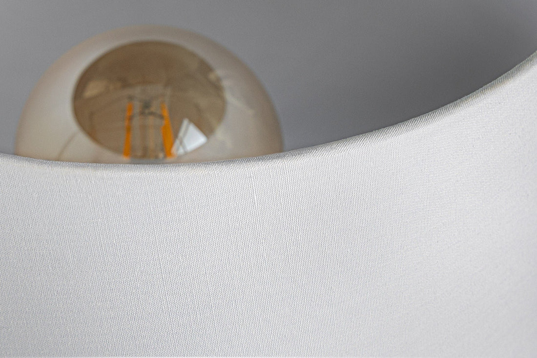 Lampe de table CLASSIC 60cm abat-jour blanc verre recyclé - 44495