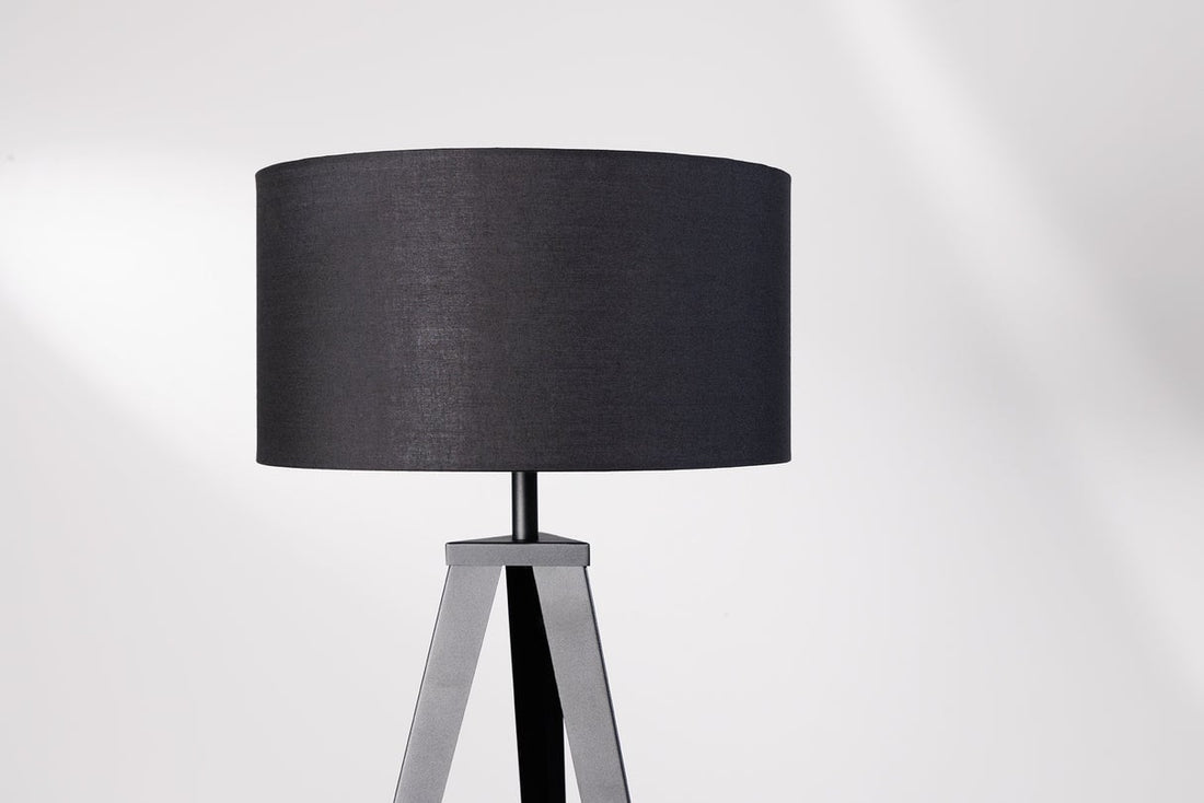 Abat-jour 38x20x38cm noir pour lampe de table