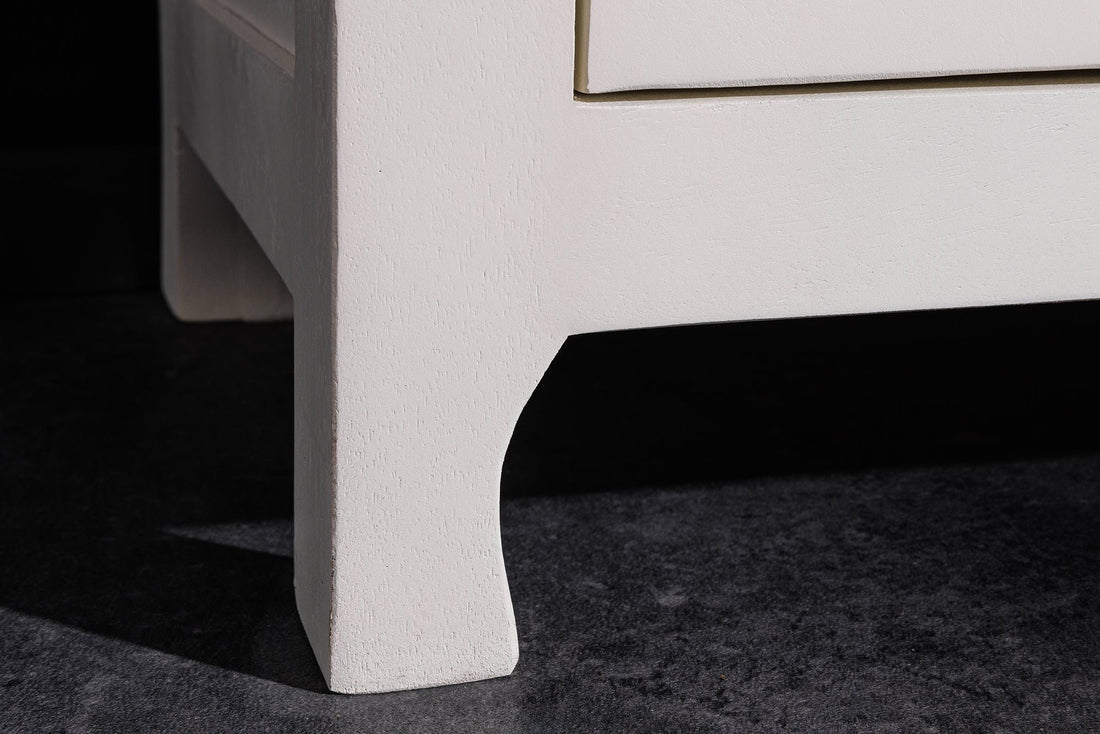 Buffet haut MARRAKECH 140cm en manguier blanc - 43866