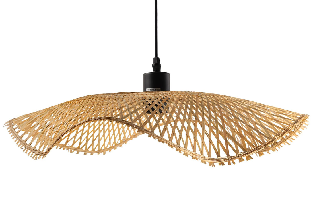 Lampe suspendue ORGANIC LIVING 70cm bambou naturel - 44521