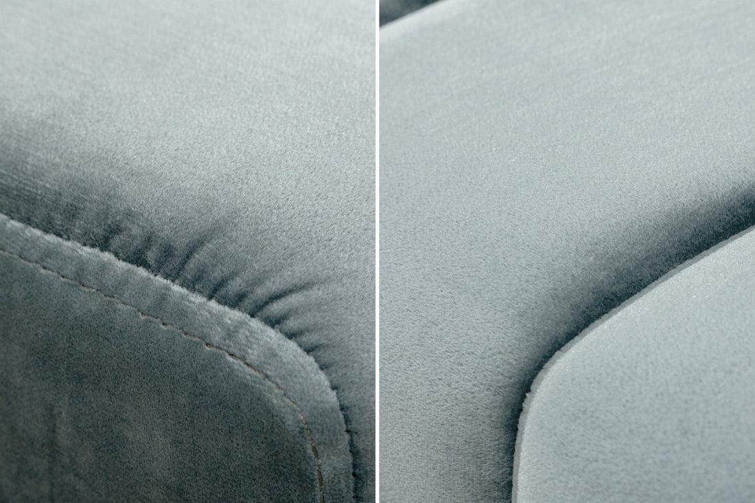 Canapé PETIT BEAUTE 110cm velours menthe - 44268