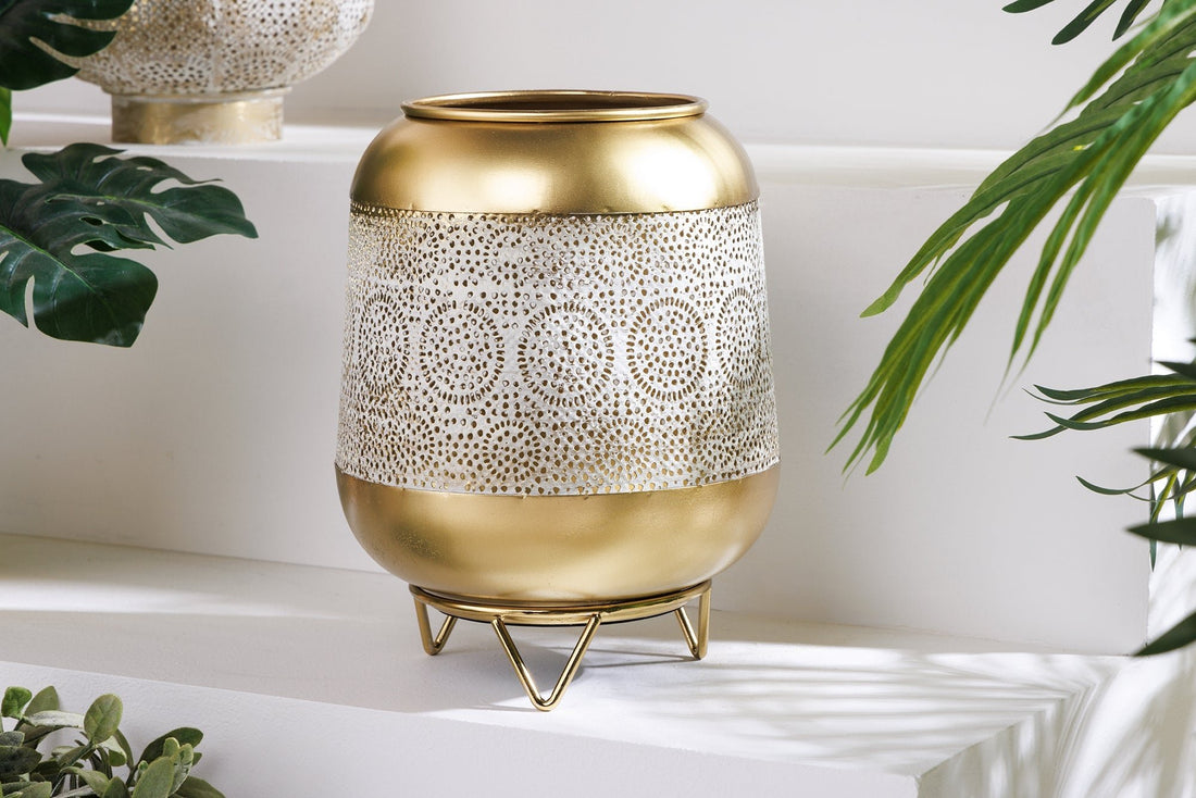 Lanterne ORIENT 25cm or antique - 43827