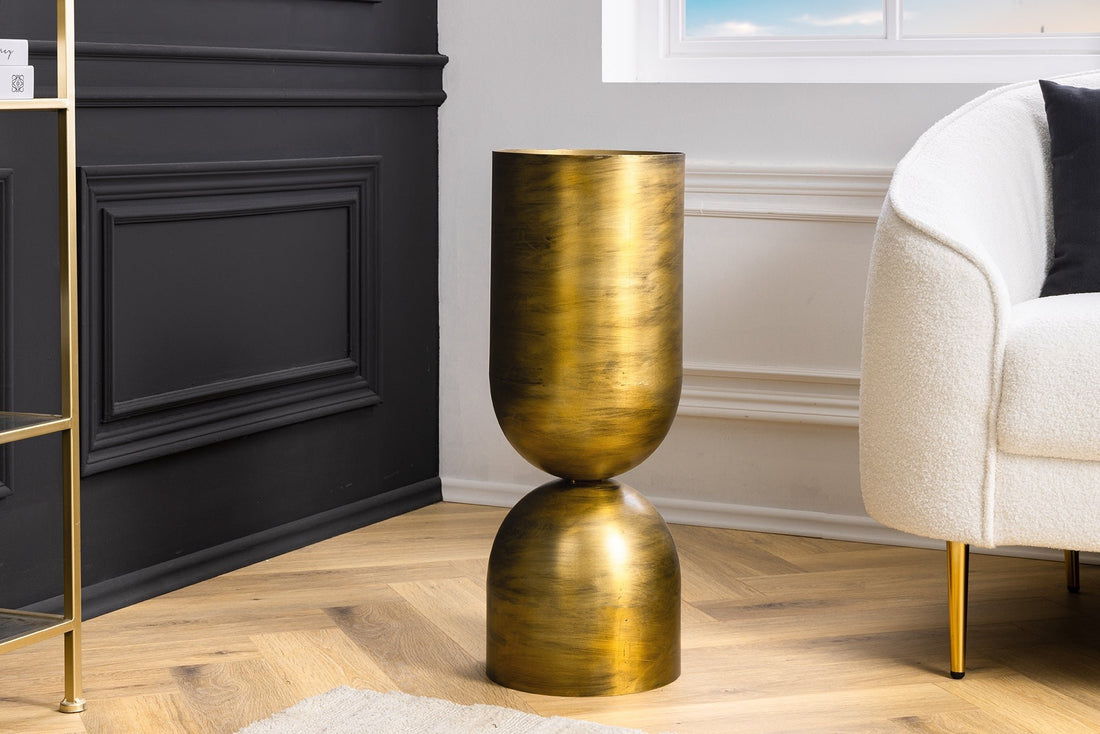 Vase SANDGLASS XL 70cm fer laiton - 44868