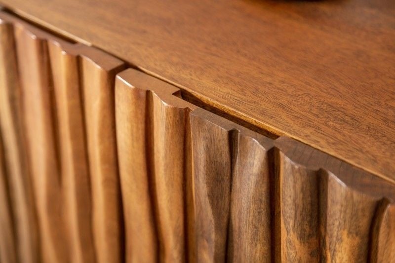 Buffet massif AMAZONAS 160 cm en manguier naturel design façade - 40050