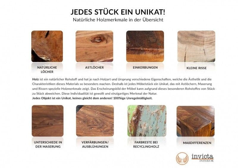 Banc en tronc d'arbre massif MAMMUT NATURE 160cm bois d'acacia plateau épaisseur 3,5cm - 38353