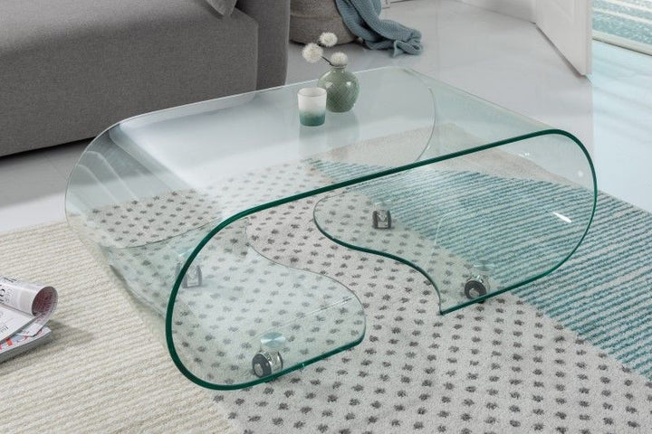 Verre extravagant Couchtisch FANTOME 90cm transparent - 37256