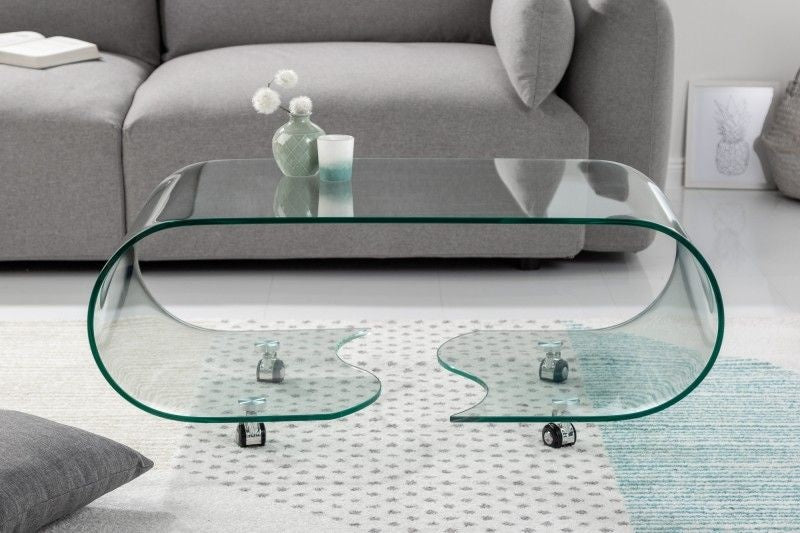 Verre extravagant Couchtisch FANTOME 90cm transparent - 37256