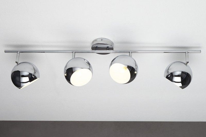 Plafonnier moderne BUBBLE 105cm lampe suspendue chrome argenté - 11168