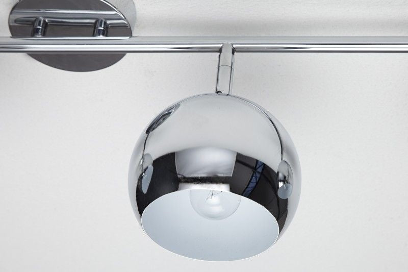 Plafonnier moderne BUBBLE 105cm lampe suspendue chrome argenté - 11168