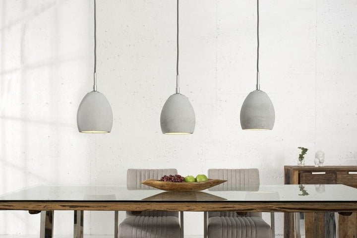 Lampe à suspension design en béton CEMENT-COLLECTION III Design Industriel - 36242