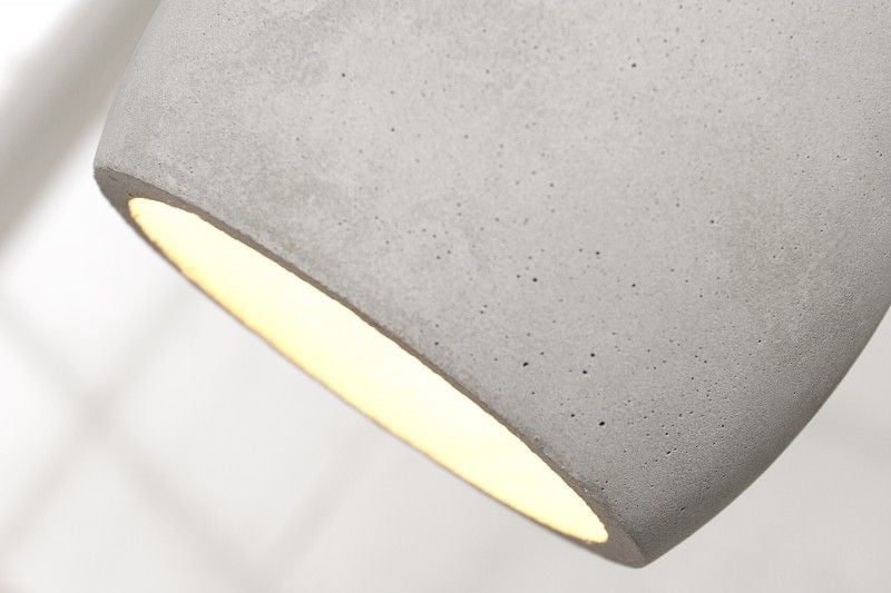 Lampe à suspension design en béton CEMENT-COLLECTION III Design Industriel - 36242