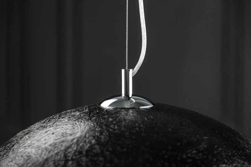 Lampe à suspension design élégante GLOW 50cm lampe à suspension en or noir - 10717