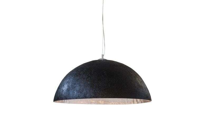 Lampe à suspension design élégante GLOW 70cm lampe à suspension noir argent - 38295