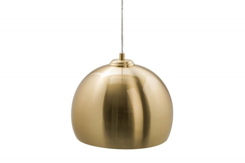 Lampe à suspension moderne GOLDEN BALL 30cm lampe à suspension dorée réglable en hauteur - 39439